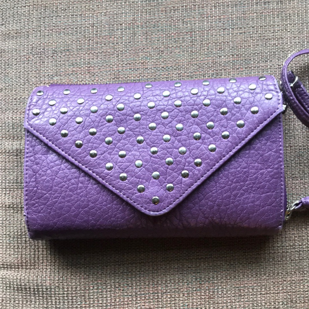 Purple wallet